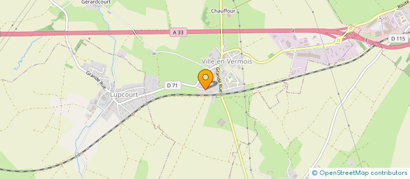 localisation de l'entreprise LES DOMAINES DE SALTO  VILLE-EN-VERMOIS