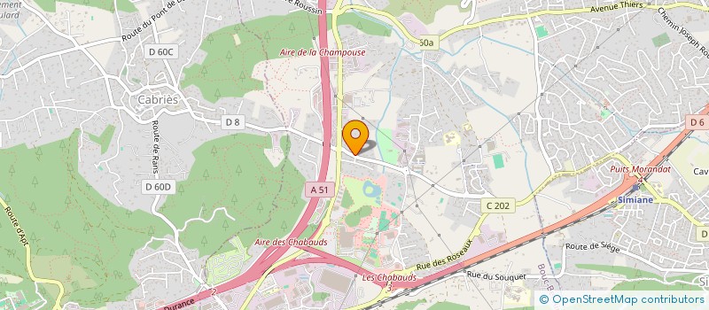 localisation de l'entreprise LES DOMAINES DU SOLEIL à BOUC-BEL-AIR