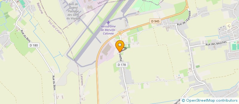 localisation de l'entreprise LES DOMAINES GREEN SIDE  LESTREM