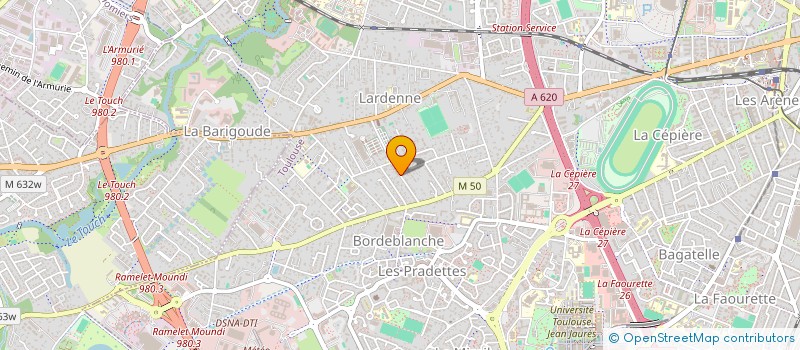 localisation de l'entreprise LES DOMAINES OCCITANS à TOULOUSE