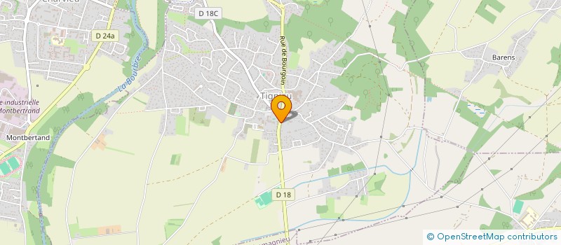 localisation de l'entreprise LES DOMES DU CHEF à FRANCHEVILLE