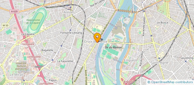 localisation de l'entreprise LES DOUBLARGOTS à TOULOUSE