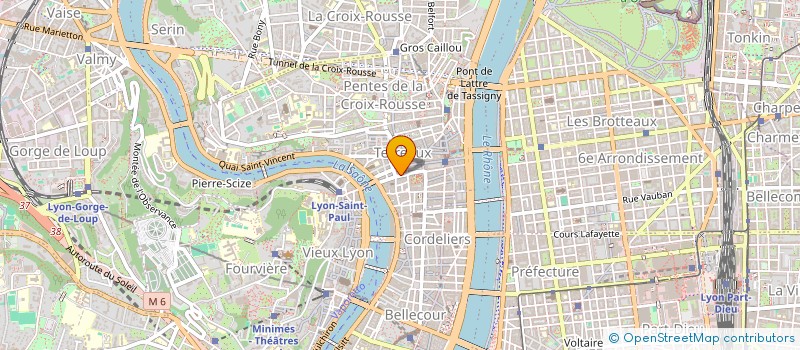 localisation de l'entreprise LES DOUCES COLLECTION à LYON