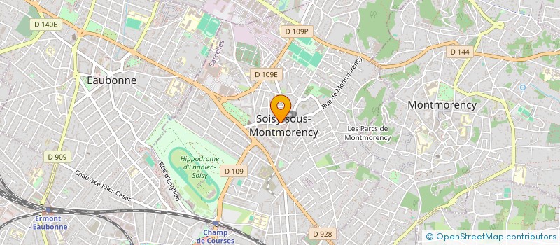 localisation de l'entreprise LES DOUCES HEURES DE LOLA à SOISY-SOUS-MONTMORENCY