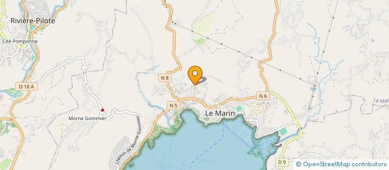 localisation de l'entreprise LES DOUCEURS à LE MARIN