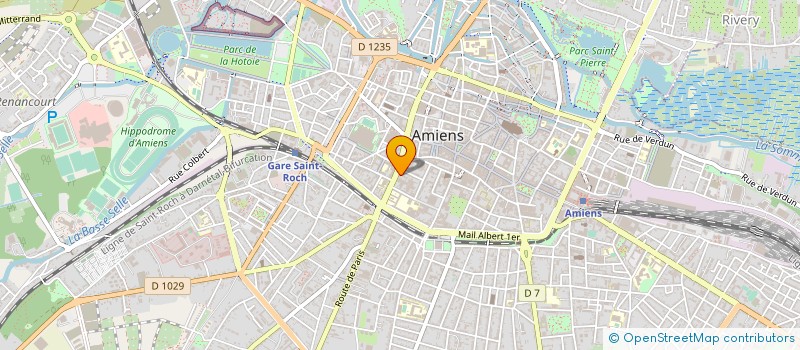localisation de l'entreprise LES DOUCEURS D'AMIENS à AMIENS