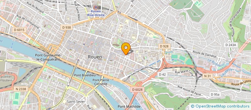 localisation de l'entreprise LES DOUCEURS D'ARMAND à ROUEN