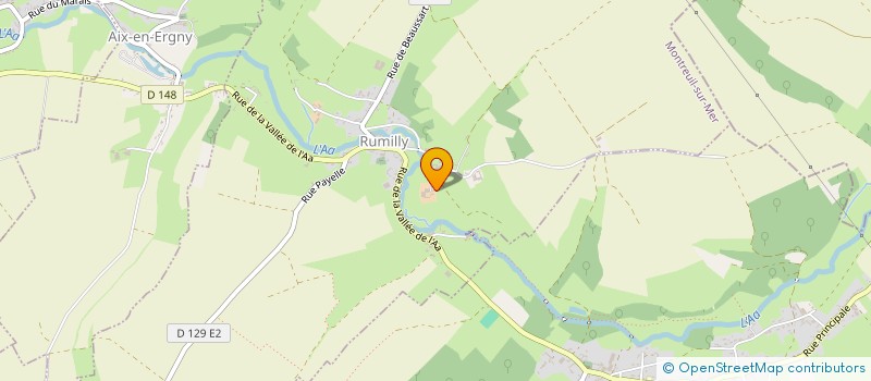 localisation de l'entreprise LES DOUCEURS D'INAYA  RUMILLY