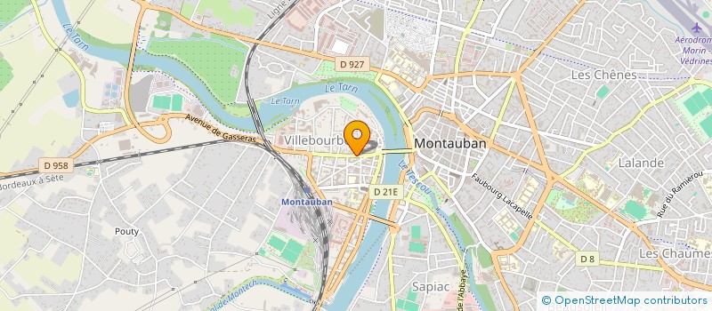 localisation de l'entreprise LES DOUCEURS DE BACCHUS à MONTAUBAN