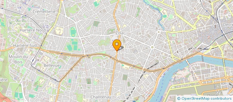 localisation de l'entreprise LES DOUCEURS DE L'OCEAN à NANTES