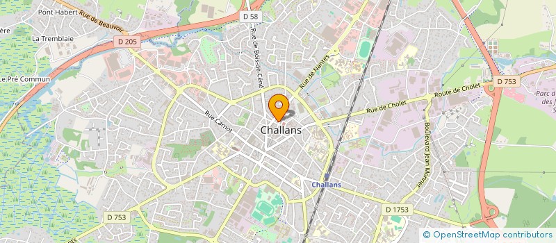 localisation de l'entreprise LES DOUCEURS DE MABELA à CHALLANS