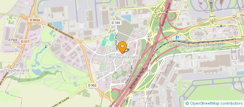 localisation de l'entreprise LES DOUCEURS DE ROISSY  ROISSY-EN-FRANCE