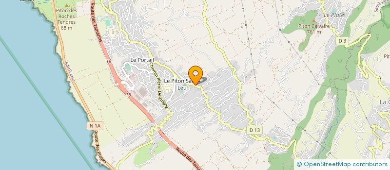 localisation de l'entreprise LES DOUCEURS DE SAVA à SAINT-LEU