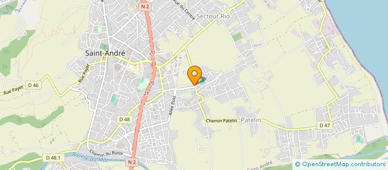 localisation de l'entreprise LES DOUCEURS DES 3 FEES  SAINT-ANDRE