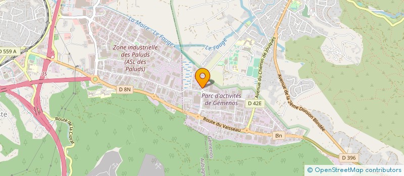 localisation de l'entreprise LES DOUCEURS DES ALPILLES  GEMENOS