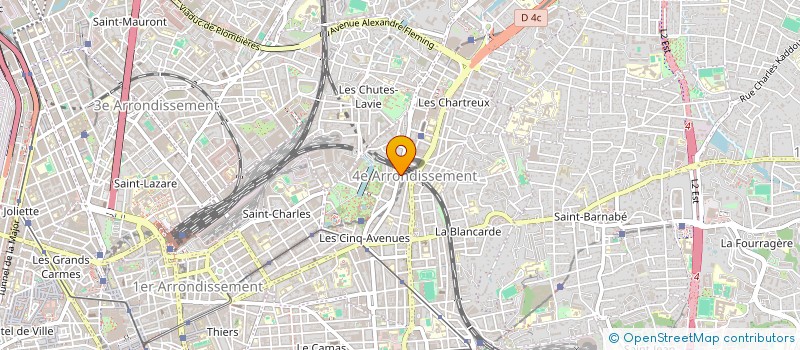 localisation de l'entreprise LES DOUCEURS DES CHARTREUX à MARSEILLE