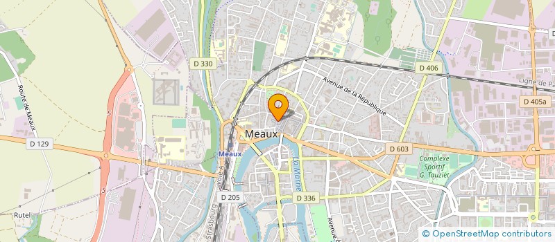 localisation de l'entreprise LES DOUCEURS ORIENTALES à MEAUX