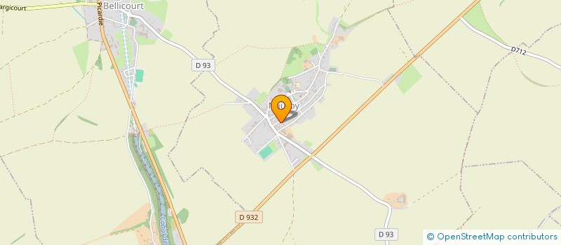 localisation de l'entreprise LES DOUDOU  NAUROY