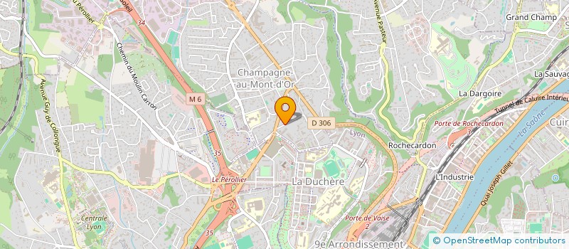 localisation de l'entreprise LES DOUDOUS 1  CHAMPAGNE-AU-MONT-D OR