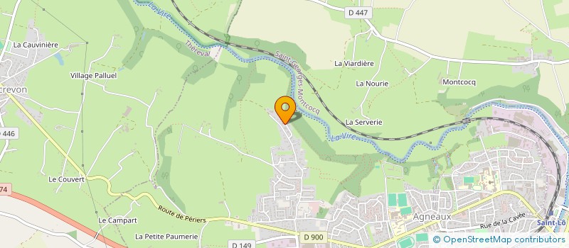 localisation de l'entreprise LES DOUDOUS SANS FRONTIERES  AGNEAUX