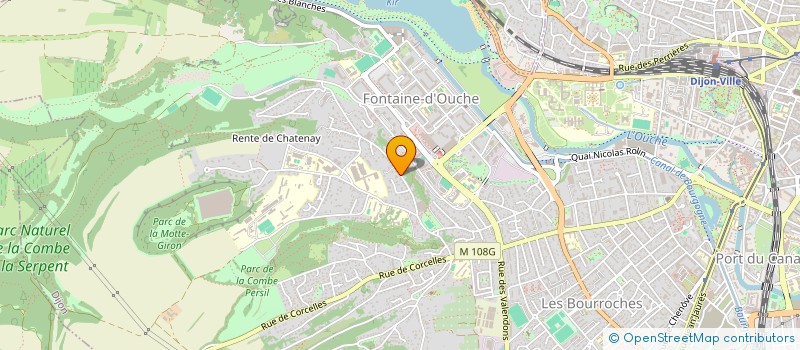 localisation de l'entreprise LES DOUX MARCS D'OR à DIJON