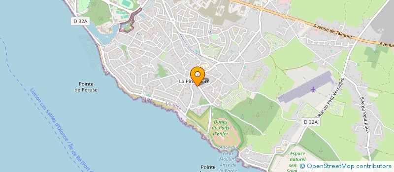 localisation de l'entreprise LES DOUZE TRAVAUX DE CHARLY à LES SABLES-D'OLONNE