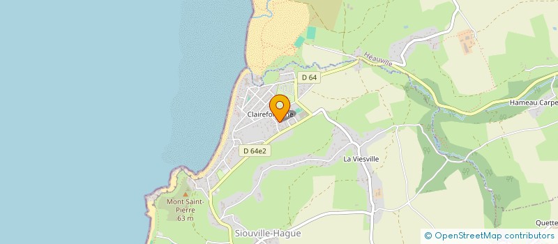 localisation de l'entreprise LES DRAKKARS  SIOUVILLE-HAGUE