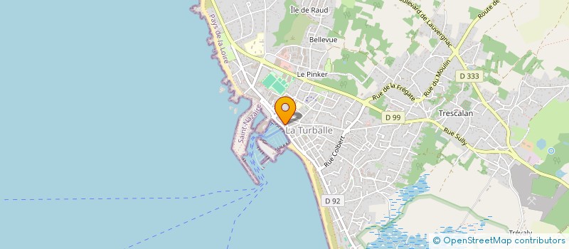 localisation de l'entreprise LES DRAKKARS  LA TURBALLE