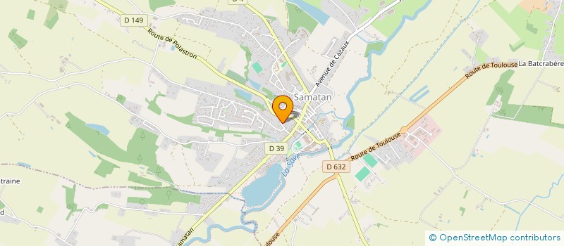 localisation de l'entreprise LES DROLES DE DAMES  SAMATAN