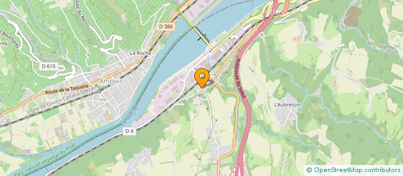 localisation de l'entreprise LES DROLES DE FEMMES  REVENTIN-VAUGRIS