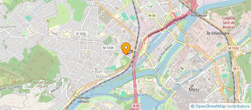 localisation de l'entreprise LES DROLES DE PATTES  LORRY-LES-METZ