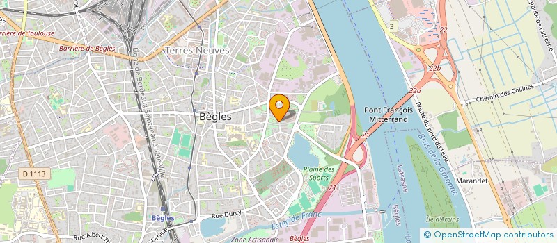 localisation de l'entreprise LES DROLES DU CARROUSEL à BEGLES
