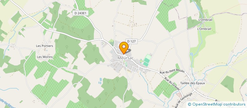 localisation de l'entreprise LES DROLES DU COIN  MEURSAC