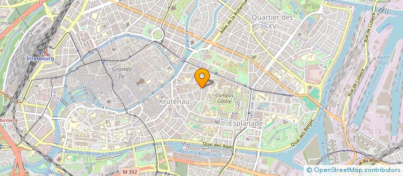 localisation de l'entreprise LES DROMADAIRES A BRETELLES à STRASBOURG