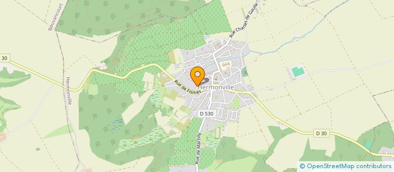 localisation de l'entreprise LES DRONES CHAMPENOIS  HERMONVILLE