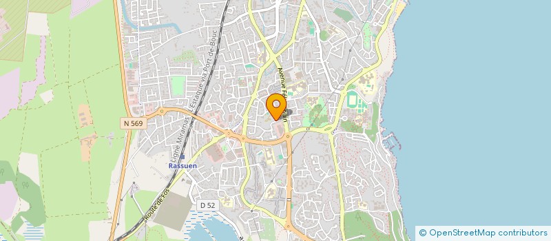 localisation de l'entreprise LES DRYADES  ISTRES