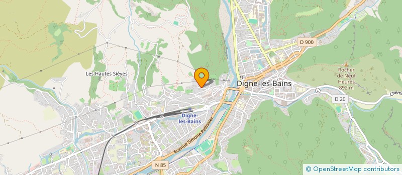 localisation de l'entreprise LES DS à DIGNE-LES-BAINS