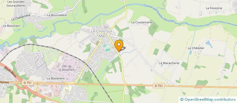 localisation de l'entreprise LES DUCHESSES  PORNIC