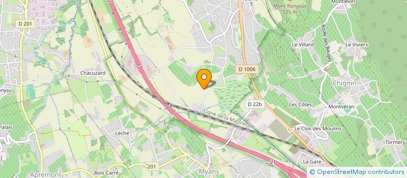 localisation de l'entreprise LES DUCS  APREMONT