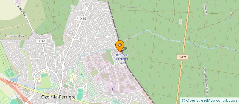 localisation de l'entreprise LES DUCS GOURMETS à OZOIR-LA-FERRIERE