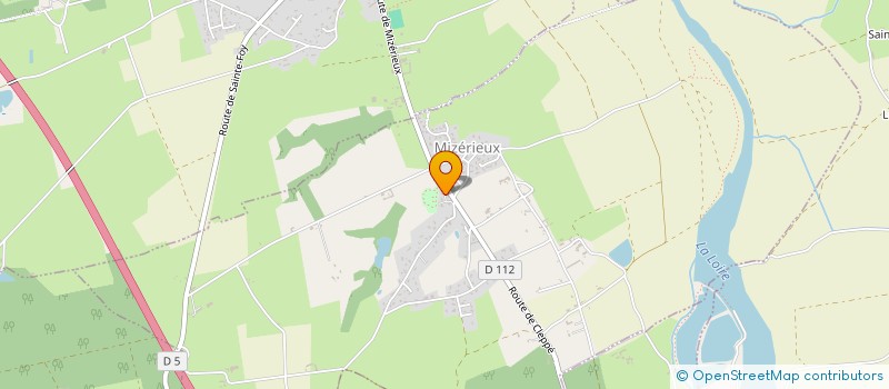 localisation de l'entreprise LES DUDU  MIZERIEUX