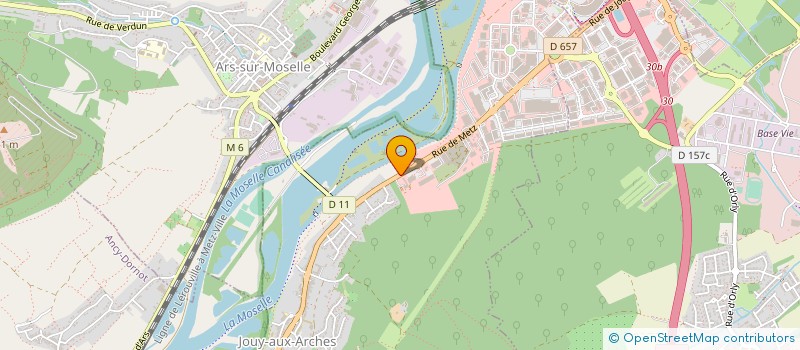 localisation de l'entreprise LES DUETTISTES à JOUY-AUX-ARCHES