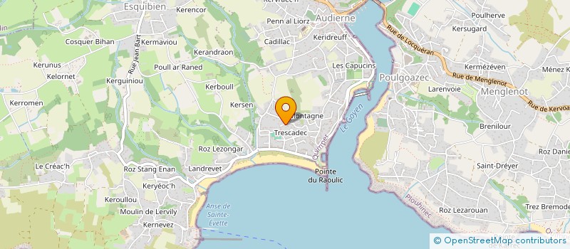 localisation de l'entreprise LES DUNES  AUDIERNE