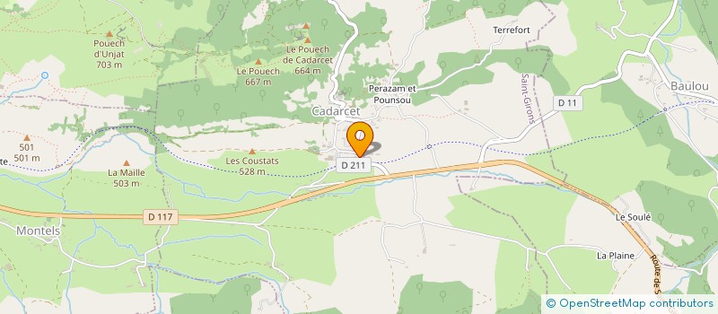 localisation de l'entreprise LES DUNES BROTHERS à CADARCET