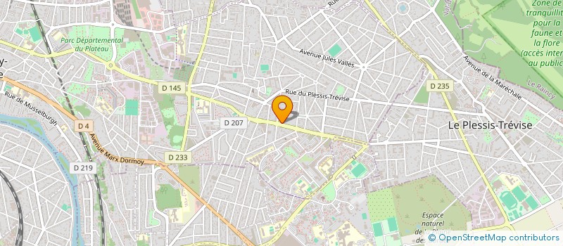 localisation de l'entreprise LES DUNES BY PARIS à CHAMPIGNY-SUR-MARNE