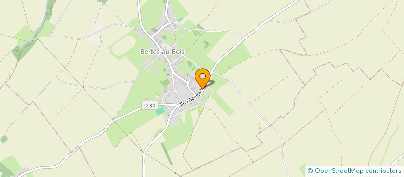 localisation de l'entreprise LES DUNES DE LA SLACK  BERLES-AU-BOIS