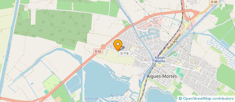 localisation de l'entreprise LES DUP'S  AIGUES-MORTES