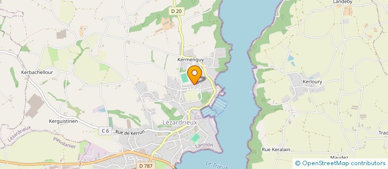 localisation de l'entreprise LES DUQS  LEZARDRIEUX