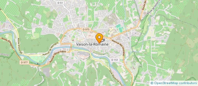 localisation de l'entreprise LES DYADES  VAISON-LA-ROMAINE