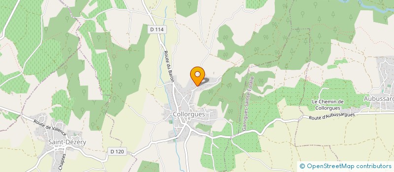 localisation de l'entreprise LES DYNAMIKS  COLLORGUES